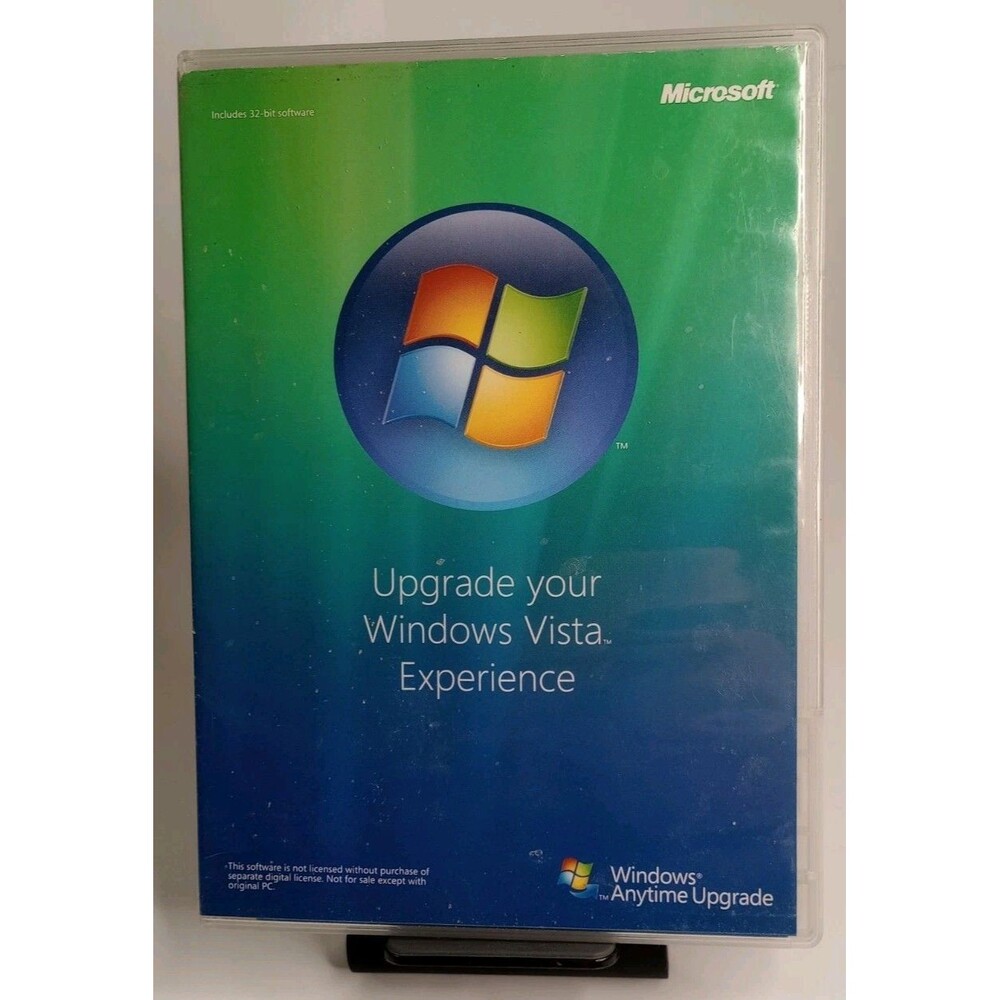 Microsoft Windows Vista Anytime Upgrade Diisc 32-Bit Pre Owned